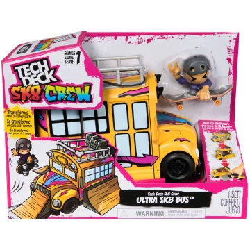 TECH DECK Rotaļu komplekts SK8 Crew Ultra autobuss
