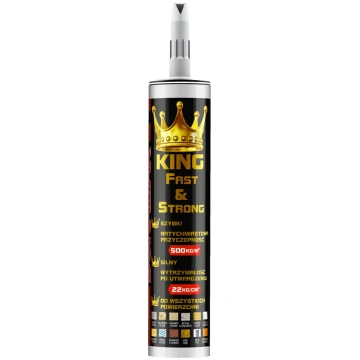 Polimēra līme KING STRONG & FAST 290 ml BORAMAX
