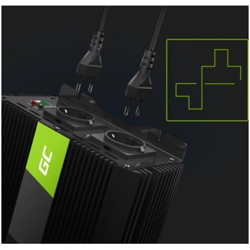 STRĀVAS PĀRVEIDOTĀJS Green Cell PRO 12V na 230V 20