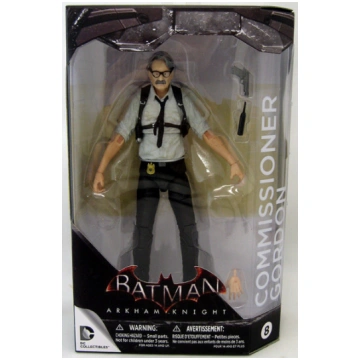 BATMAN ARKHAM KNIGHT - COMMISSIONER GORDON 8 ACTIO