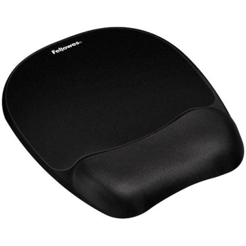 Fellowes MOUSE PAD MEMORY FOAM/BLACK 9176501 FELLO