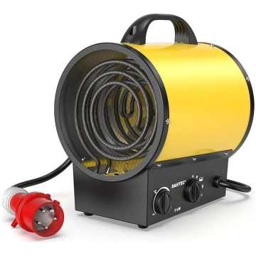 Pārnēsājams ventilatora sildītājs Mazs 5000 vatu c