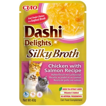 INABA CAT Dashi Delights Silky Broth Chicken with 