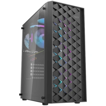 Darkflash DK351 computer case + 4 fans (black) DK3