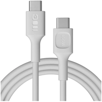 Greencell Usb-c kabelis, 2m, 100w Pd, balts Green 