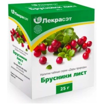 Parastā brūklene, lapas 25g - Lekraset V0000001267