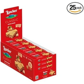 Loacker – Classic Napolitan – klasiskas vafeles ar