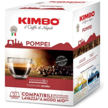 50 Capsule Kimbo Compatibili Lavazza a Modo Mio