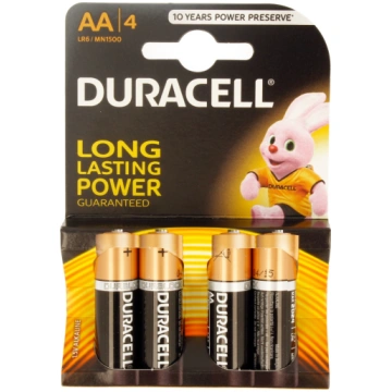 Patareid AA/LR6 Duracell Gerardos Toys 37415