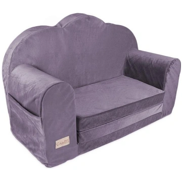 KLUPS CLOUD Velvet izvelkams krēsliņš V112 PURPLE 