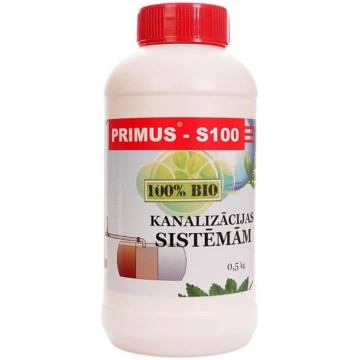 Primus S100 bio līdzeklis kanalizācijas sistēmām g
