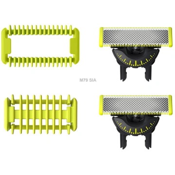 Philips OneBlade 360 Replacement Blades 2pcs and b