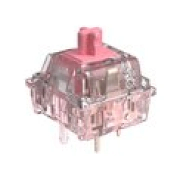 White shark Venom Rose Mechanical Switches 25 pcs