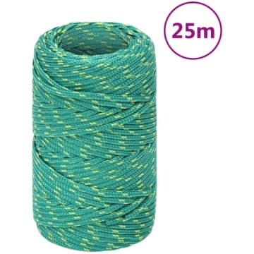 Laivu virve, zaļa, 2 mm, 25 m, polipropilēns