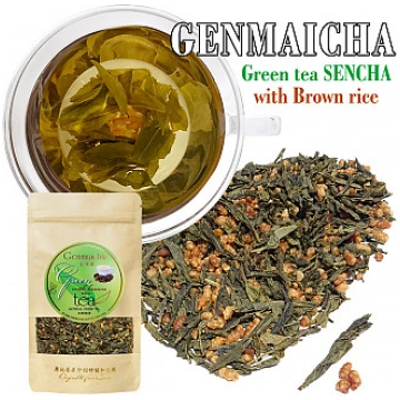 GF Genmaicha Sencha 100 gr. Zaļā tēja