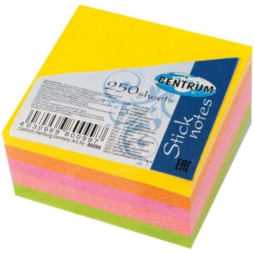 Līmlapiņas 51x51mm 250K. 80099 - Centrs Centrum