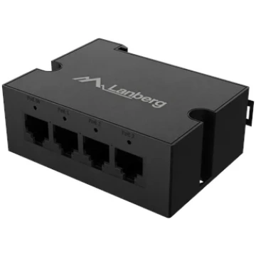 Lanberg Switch PoE Extender 1xIn 3xOut Gigabit Eth