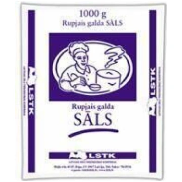 Sāls, rupjais, galda Pavāriņš, LSTK, 1kg
