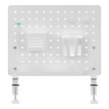 Powerton Pegboard pelēks. tērauds. DIY [szary. sta