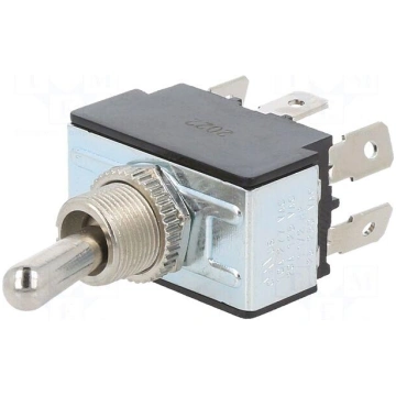 Switch: toggle | Pos: 2 | DPDT | ON-(ON) | 21A/14V