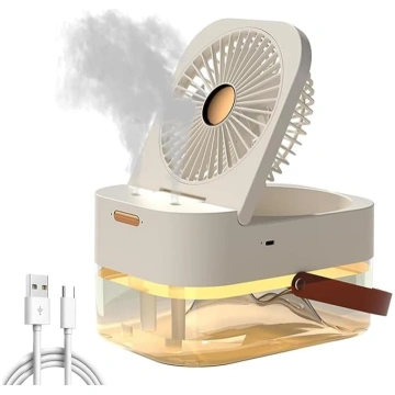 Justup galda ventilators, 3 in 1 - USB ventilators