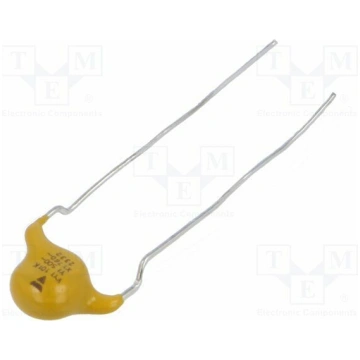 Capacitor: ceramic; suppression capacitor; 100pF; 