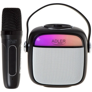 Adler AD 1199 black Karaoke speaker with microphon