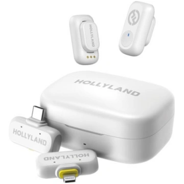 Hollyland LARK A1 Combo Ivory White, with USB-C RX