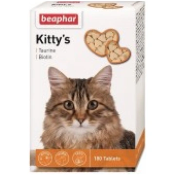 Vitamīnizēta papildbarība - Beaphar KITTY"S + Taur