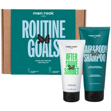 Komplekts Men Rock routine goals: dušas želeja un 