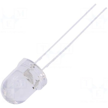 LED | 8mm | yellow | 1120÷1560mcd | 30° | Front: c