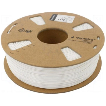 Filament: ASA | 1.75mm | white | 230÷250°C | 1kg |