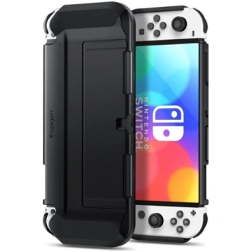 Spigen Obudowa do Nintendo Switch Oled Black 88098