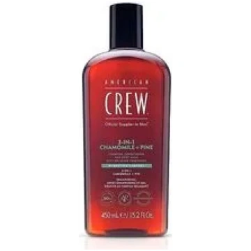 "American Crew šampūns Chamolie + Pine 3-in-1" šam