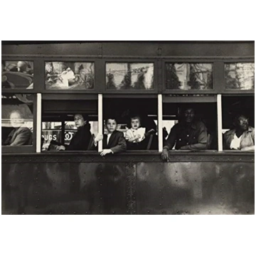 Robert Frank: Trolley—New Orleans