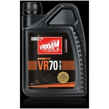 VROOAM eļļa 4T VR70 Synthetic Ester 10W-50 1L