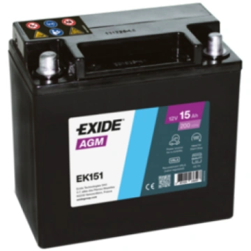 EXIDE EK151 Startera akumulatoru baterija