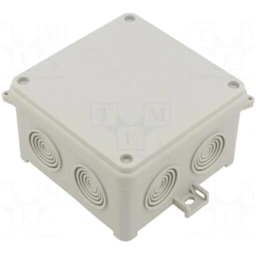 Enclosure: junction box | X: 98mm | Y: 98mm | Z: 6