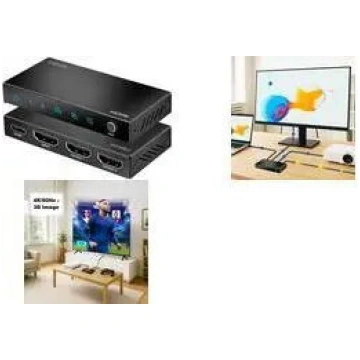 LOGILINK HDMI sadalītājs 1x2, 4K/60Hz, HDCP, EDID,