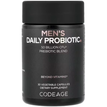 Codeage, Men's Daily Probiotic, 30 Vegetable 
