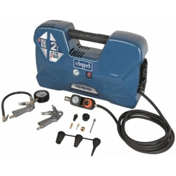 SCHEPPACH Bezeļļas kompresors Aircase, 2L tank + a