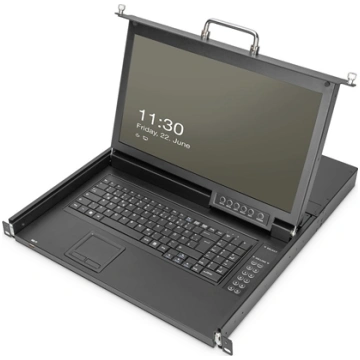 Digitus Modular HD LCD KVM console with 17\" TFT (
