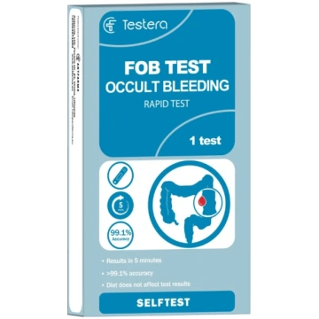 Testera Tests FOB slēpto asiņu noteikšana fēcēs, 1