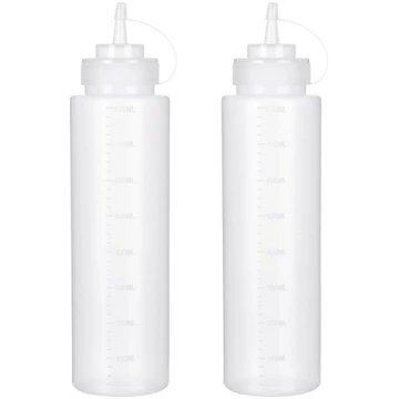 2 iepakojuma izspiediet pudeles mērcei 800ml plast