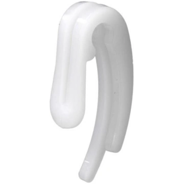 HOOK DOUBLE PLASTIC WHITE (30) 4779025354363 (4779