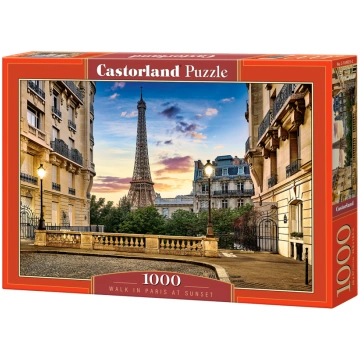 Puzle Castorland Walk In Paris At Sunset 1000 el. 