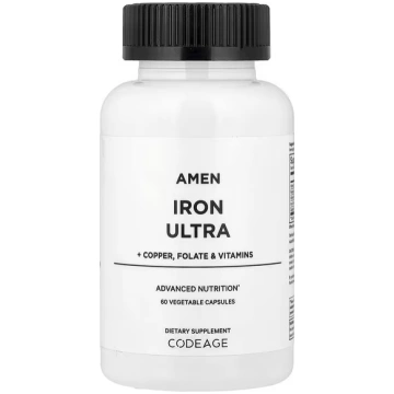 Codeage, Amen, Iron Ultra, 60 Vegetable Capsules