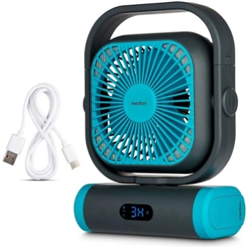 MEDION Ventilators E10 TF (akumulatora, mini venti