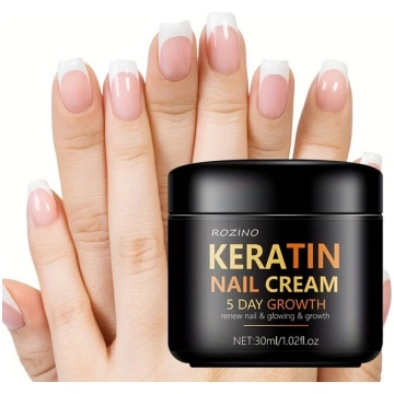 ROZINO Keratīna nagu krēms 30ml - Hipoalerģisks ku