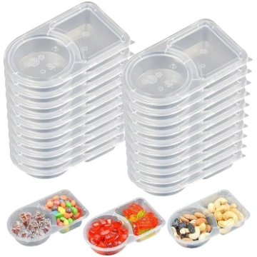 Wiederverwendbare Snack-Pack-Behälter, 20 Stück, D